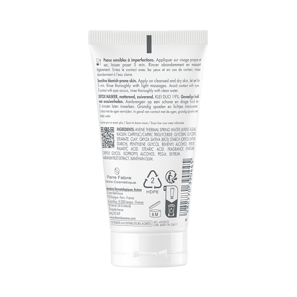 AVENE - CLEANANCE Masque Detox - 50ml